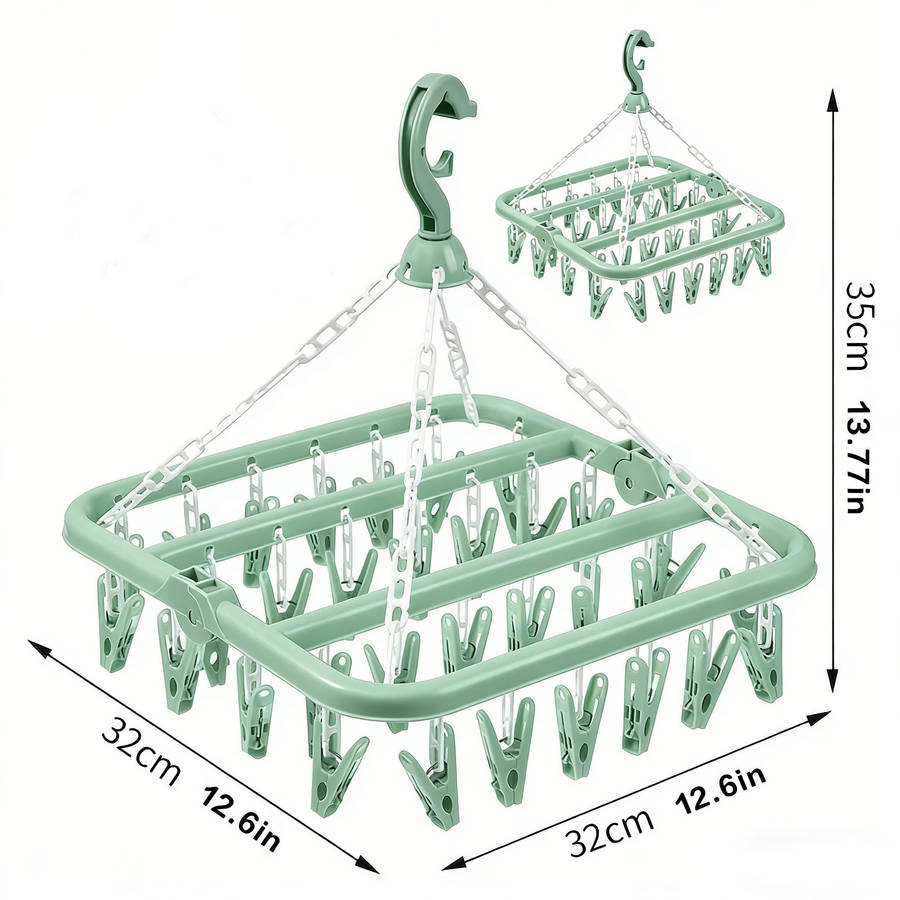 Clothes Rack Blue Quantity 2Pcs