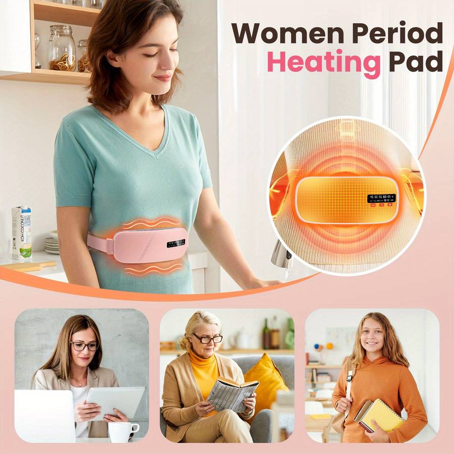 Portable Electric Heating Massage Pad With5 Levels Of Heat