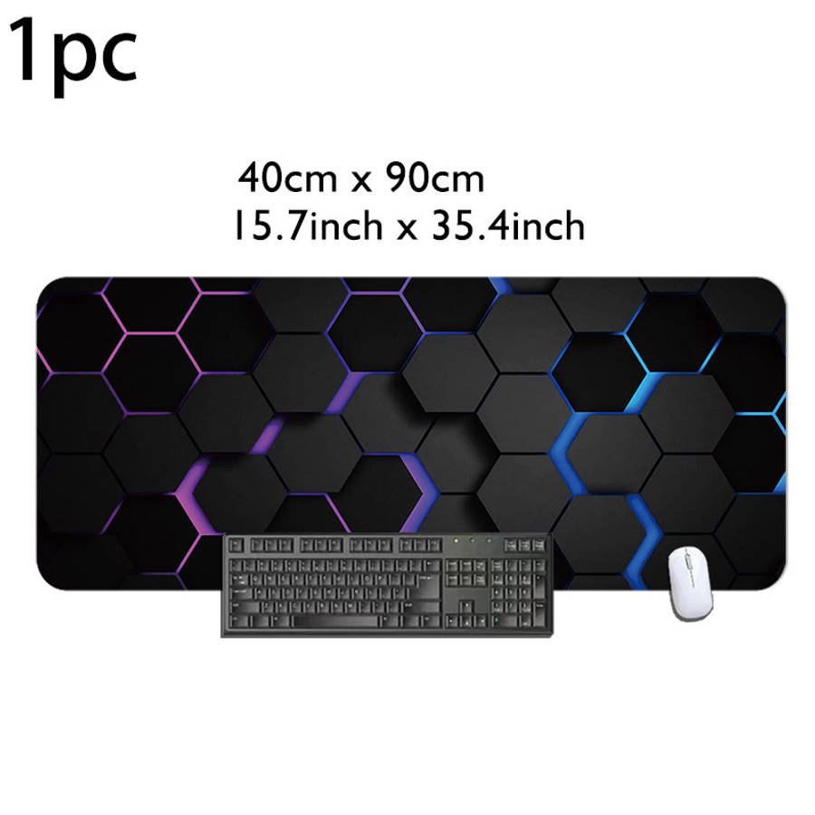 Versatile Stable Large Gaming Mouse With Slip For Study Room 40X90Cm Purple