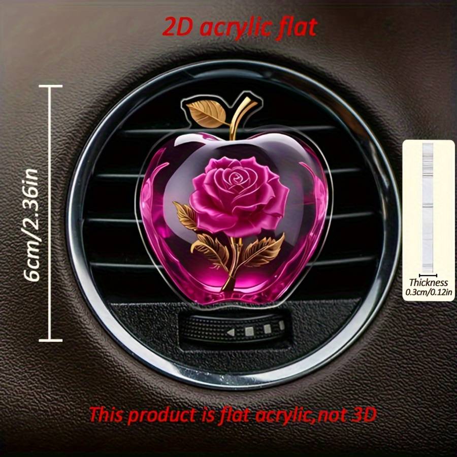 Car  Fragrance  Refill  Bottle    Rose Crystal Apple Car Fragrance