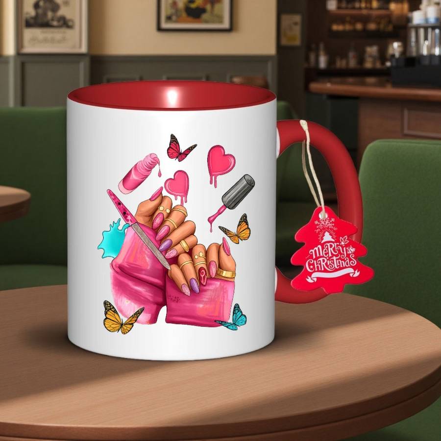 Water Cup Color Red