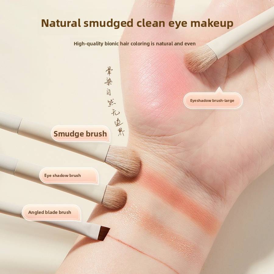 Makeup Brush Set Color Large Cloud Porcelain 12 Brush Set