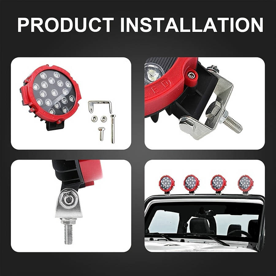 Car Lights Color Red Quantity 2Pcs