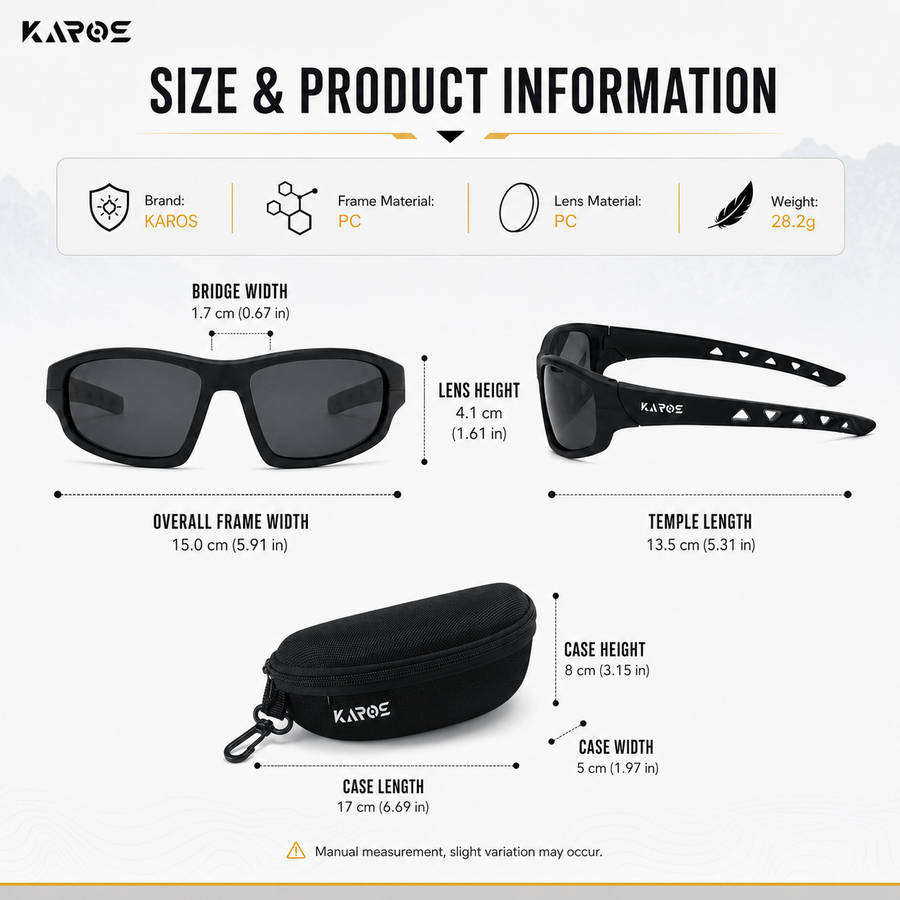 Cycling Glasses Color Black Frame Red Film