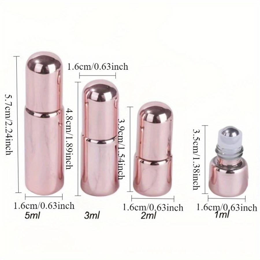 Car  Fragrance  Refill  Bottle Items 5Ml Transparent Bottle