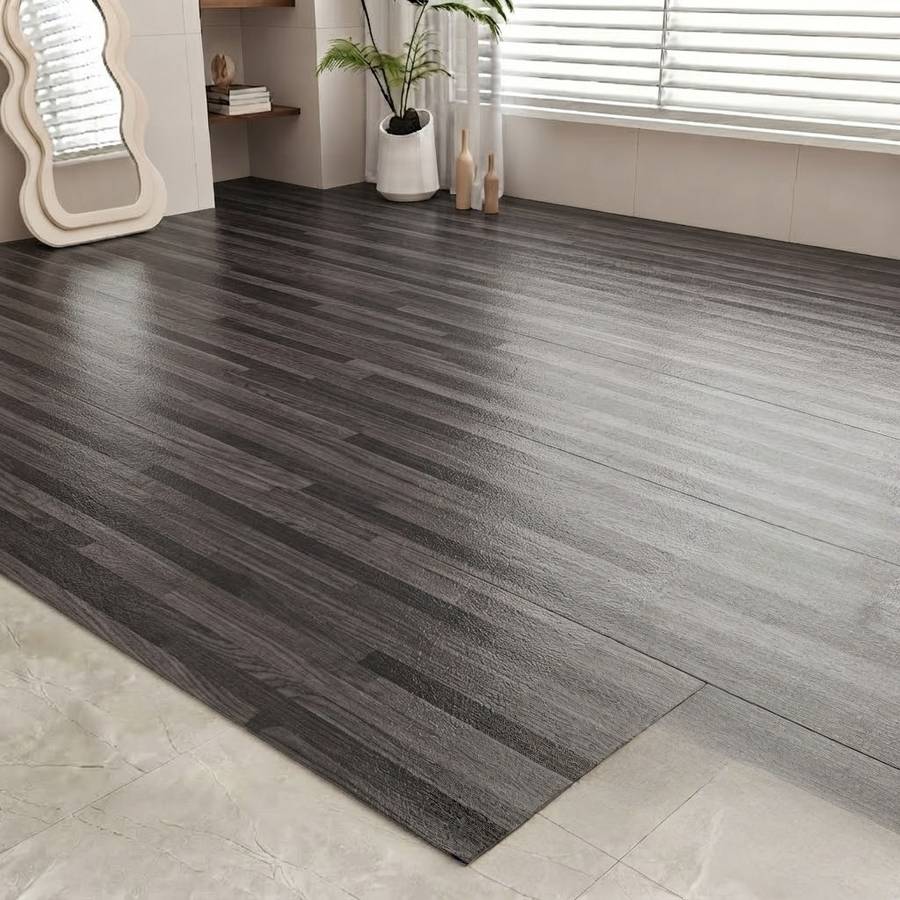 Self Adhesive Floor Stickers Walnut 40Cm*600Cm