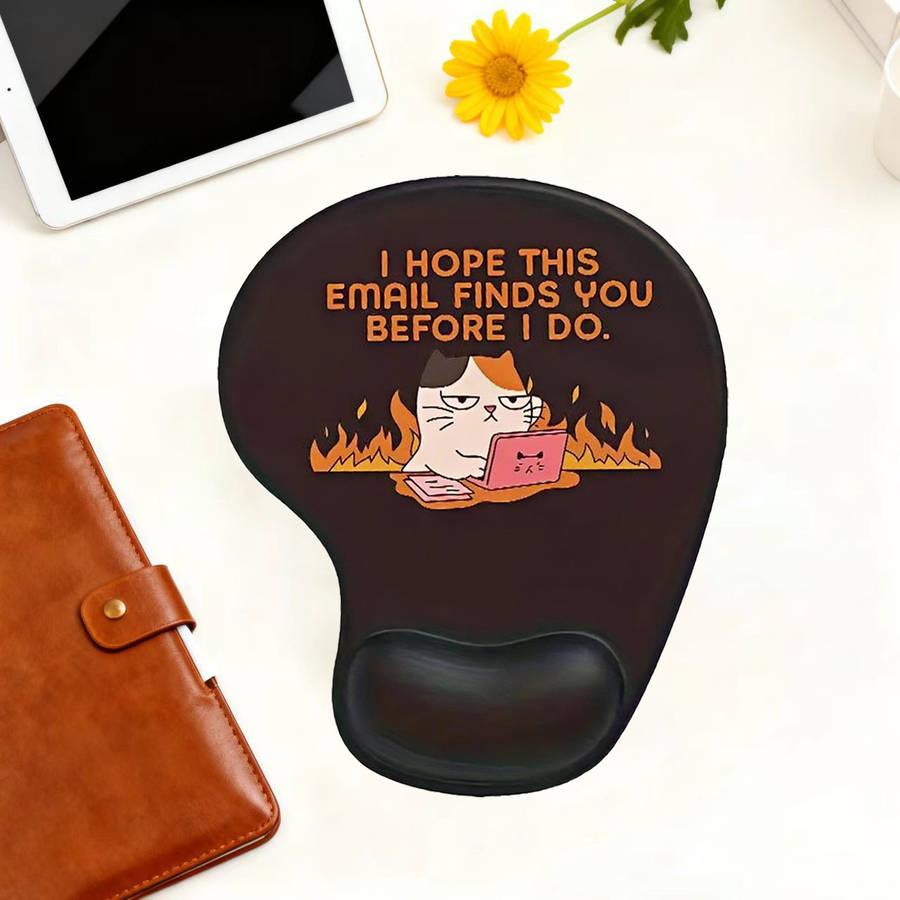 Premium WearResistant Funny Theme Ergonomic Wrist Support For Graphic Designers