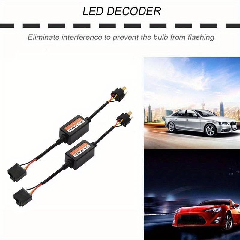 2pcs 9005-9006-9012 LED Car Light Decoder Kit Car Headlight Accessories German Car S