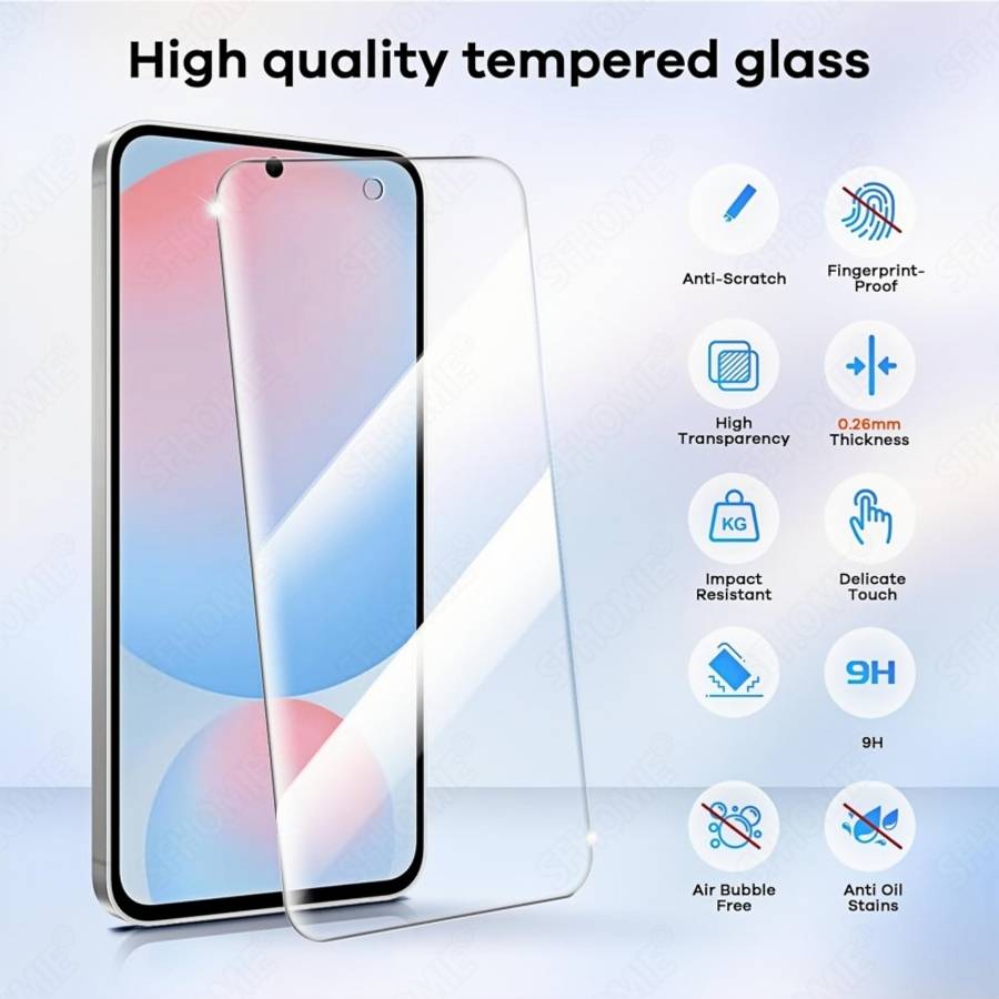 Screen Protector Compatible Model Galaxy A26 5G Quantity 5Pcs