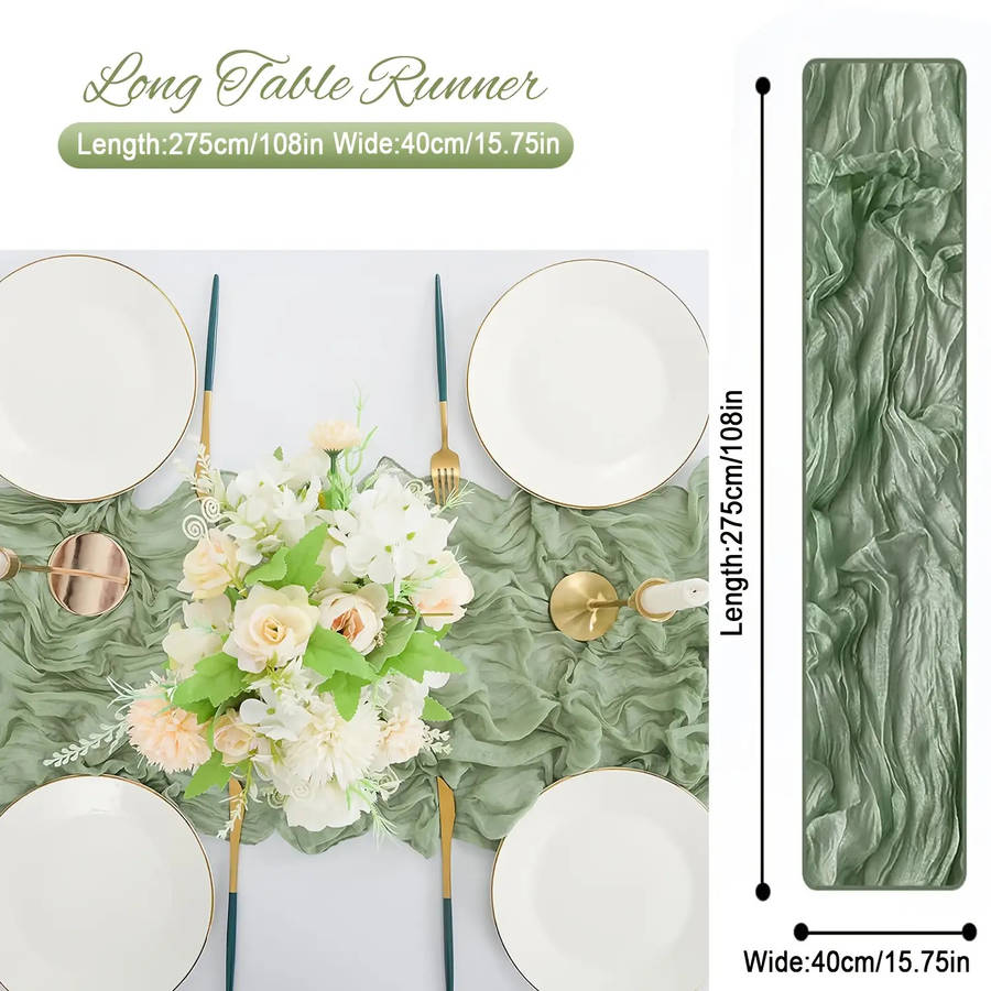 Wedding Supplies Style Sage Green Capacity 4 Tablecloths