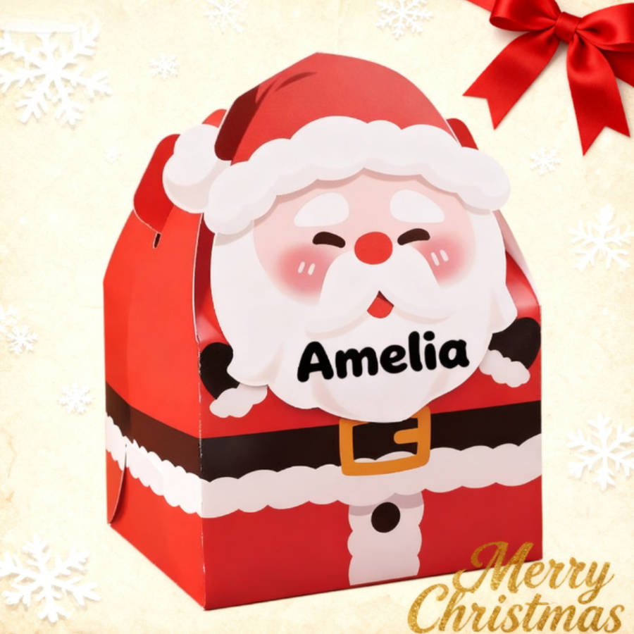 Christmas Gift Boxes Model Snowman