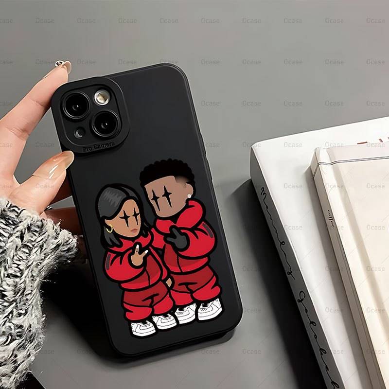 1Pc Mixed Color For iPhone 11 Pro Angel Eyes Cartoon Phone Case