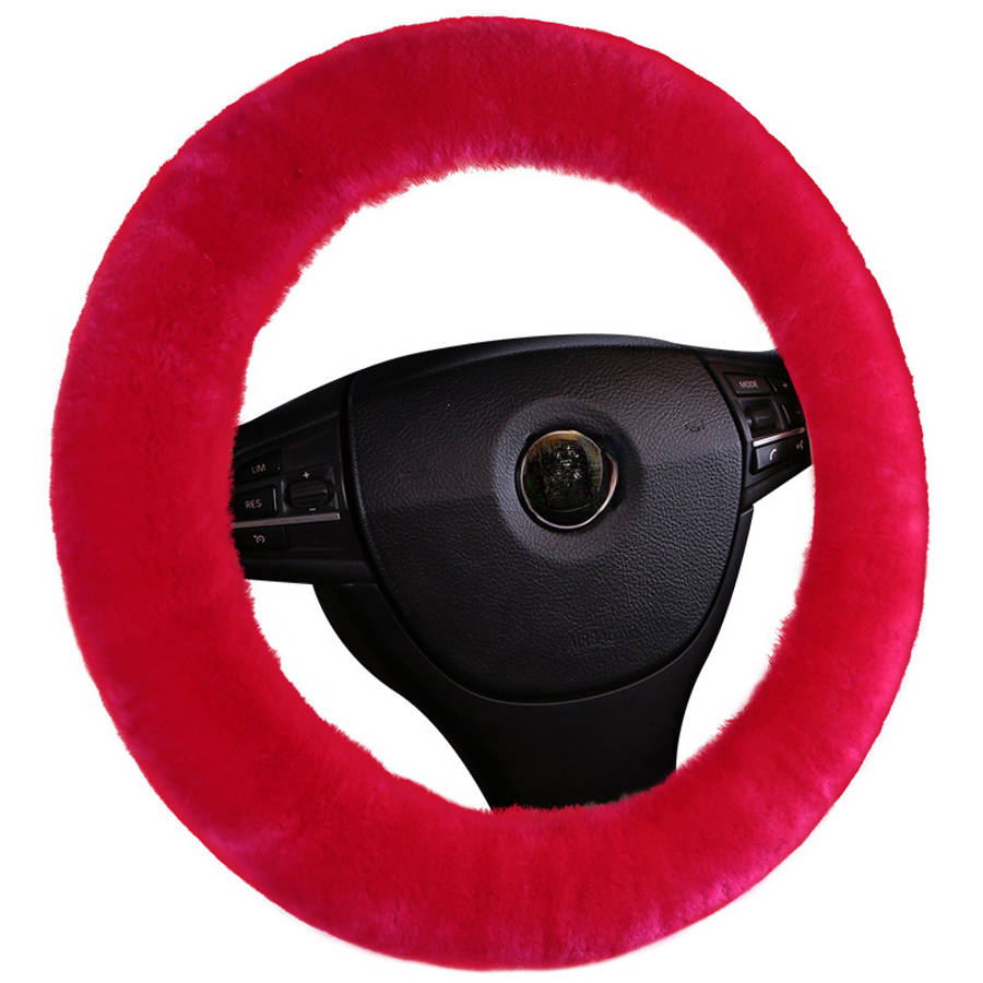 Car Steering Wheel Cover Gray