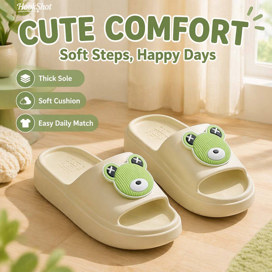 Sandals Color Green Size Uk 3.5 4