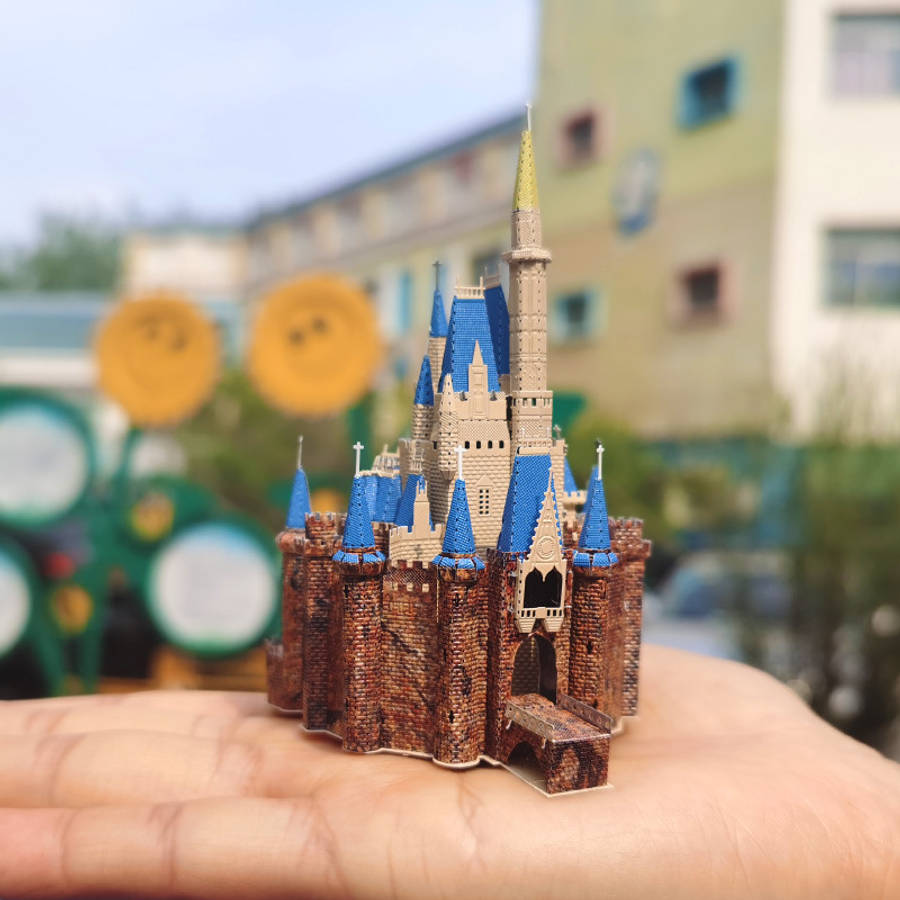 Building Toy Architectural Model Toy Set Color Color