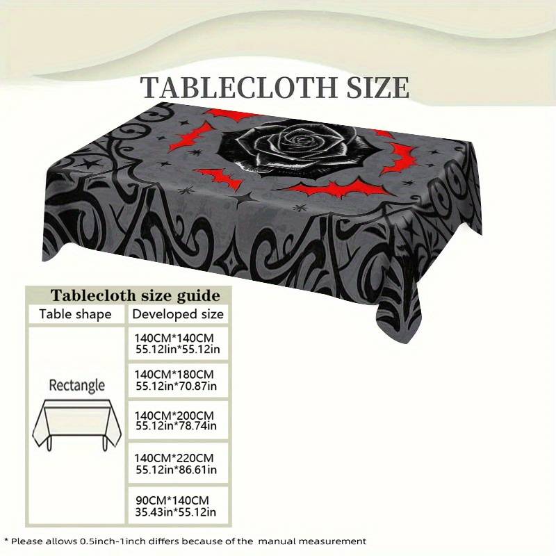 Halloween tablecloth decoration size 140CM x 180CM