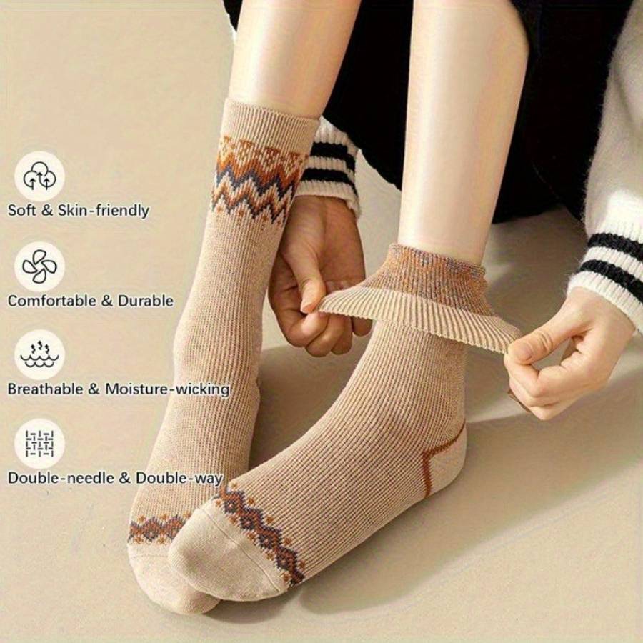Women S Socks Color 5Pairs Mixed Colors Size Onesize