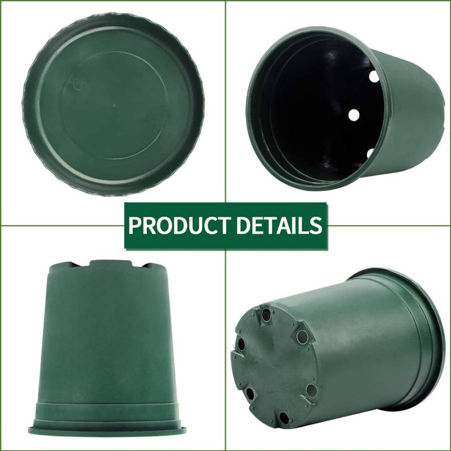 Flowerpot Color Green Quantity7Pcs Pots7Pcs Saucers