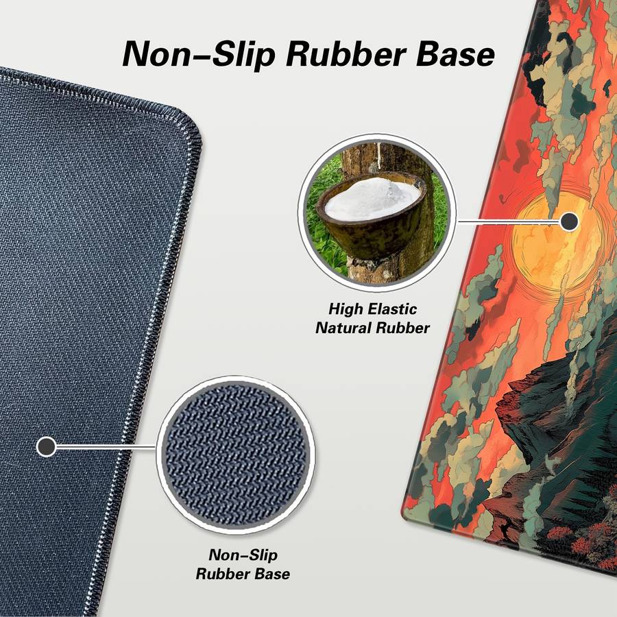 Mouse Pad Size 11.8X23.6 Inch