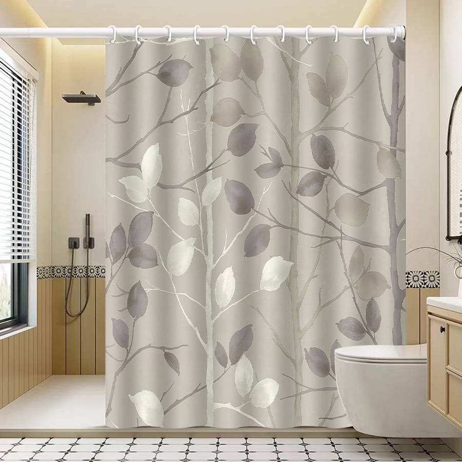 Waterproof Shower Curtain Color Polychrome Size 100X180 100.0Cm*180.01Cm
