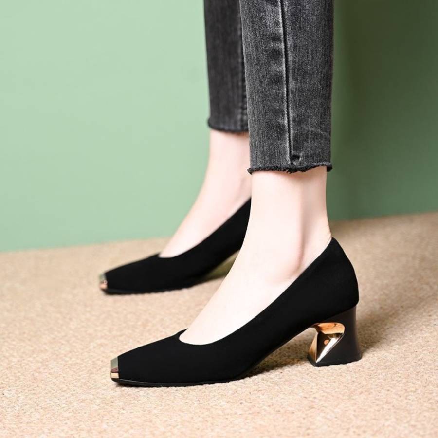 Women S High Heels Color Black Sizeuk 6
