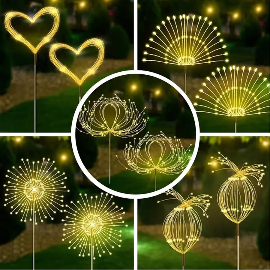 1pc90 Led Modern Pack Pack Aipusi Outdoor String Transform Your Outdoor Garden 8 M