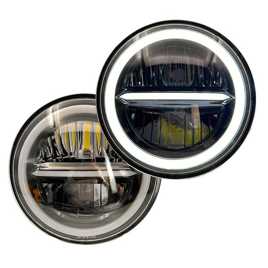 Car Lights Items 7Inch Straight Full Circle 1 Piece