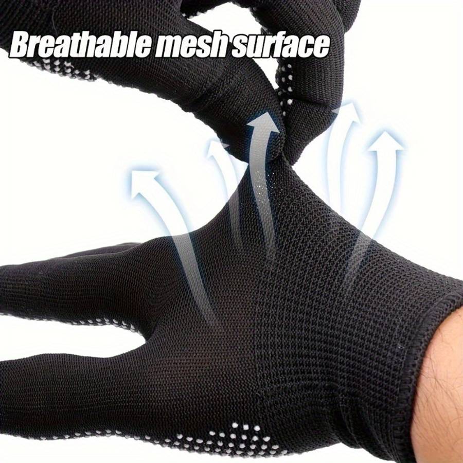 Work Gloves Color Grey Size 10 Pieces  5 Pairs