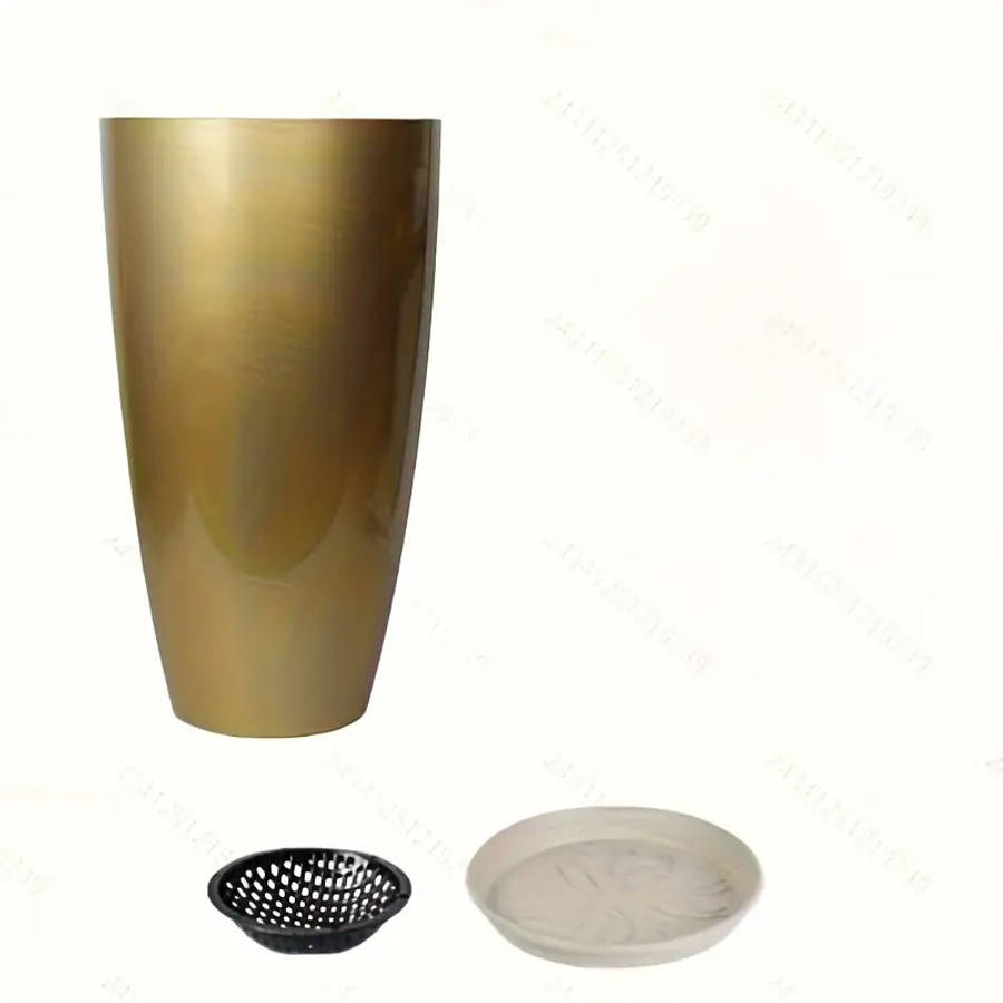 Flowerpot Color Flower Pot X1  Tray X1