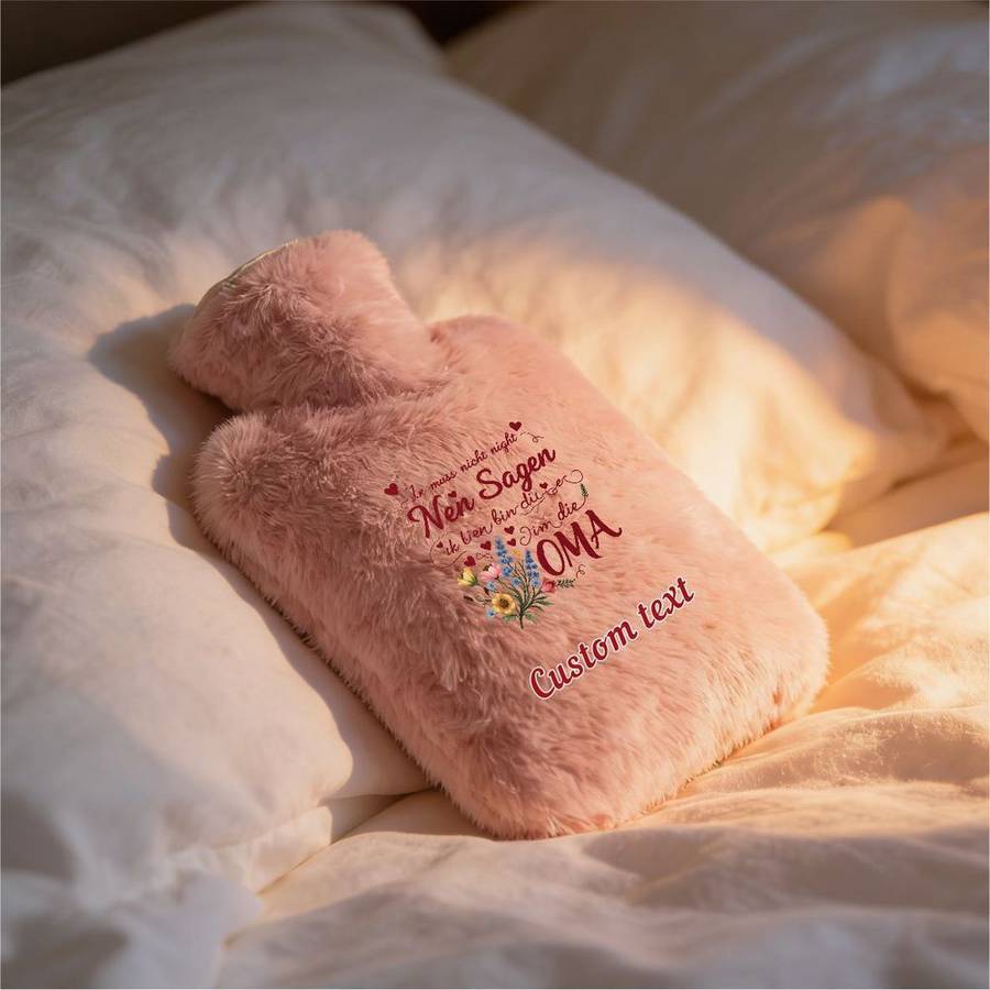 Hot Water Bottle Pink