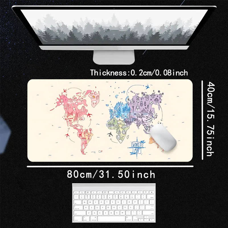 Mouse Pad Size 16X32 Inch