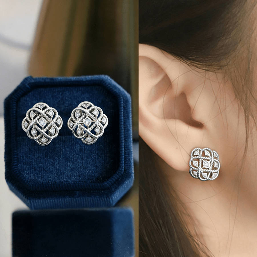 Women S Earrings Color Silvery