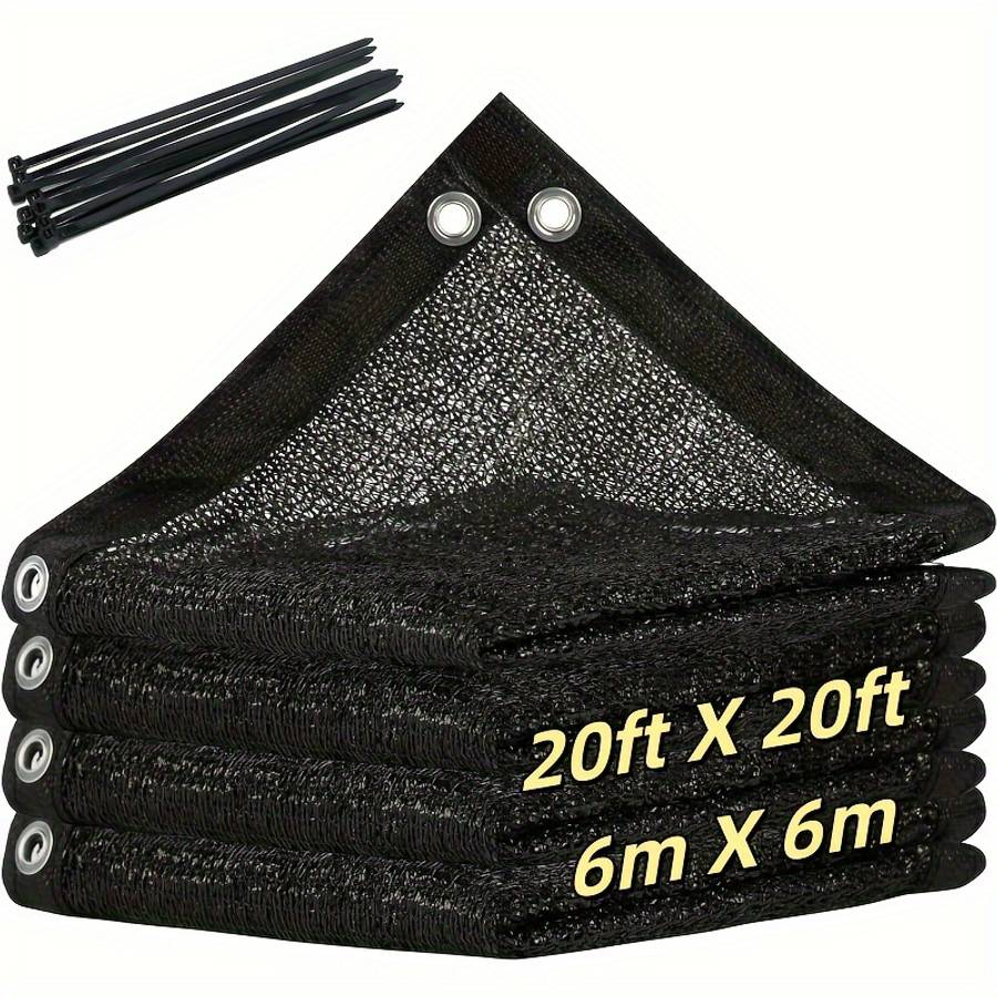 Shade Net Color Black Size16' X16'5.0X5.0Meter