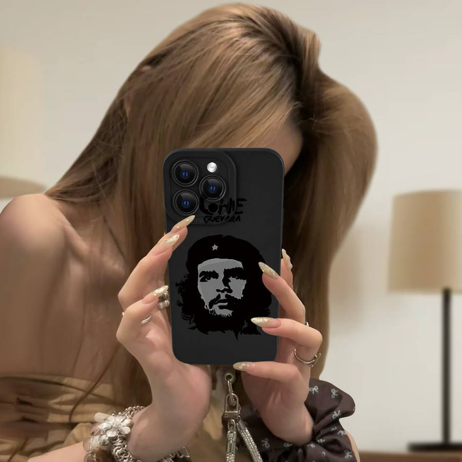 1Pc Black For iPhone 13 Mini Che Guevara Themed Phone Case