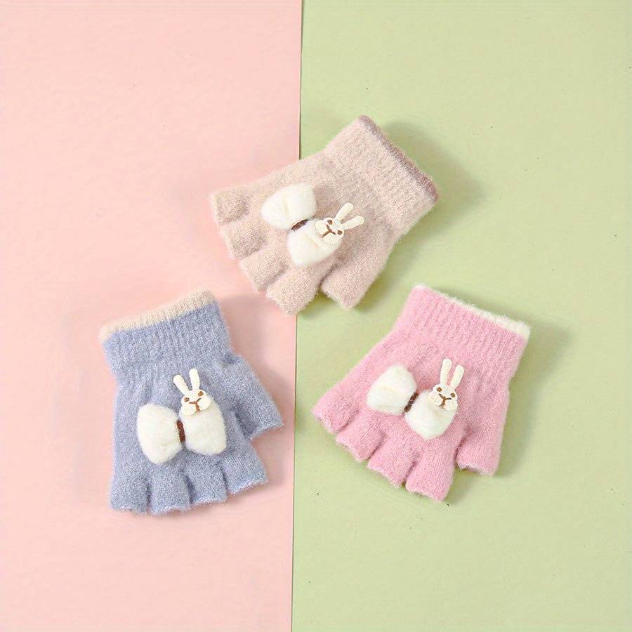 Winter Gloves Color Grey Size 1 To 4Y