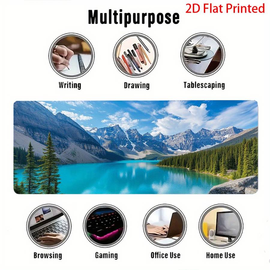 Mouse Pad Color Multicolor Size 40.01X89.99Cm