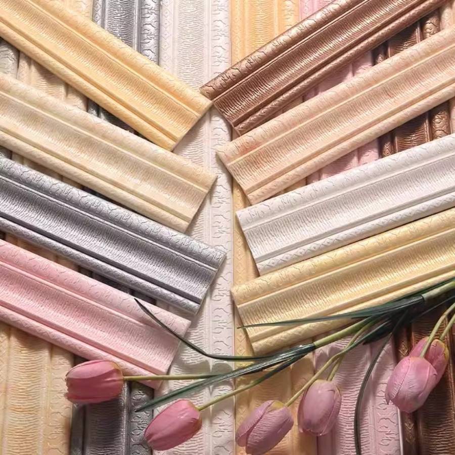 Pro Satin Wardrobe Wrap 587 color Yellow White size 230x5cm