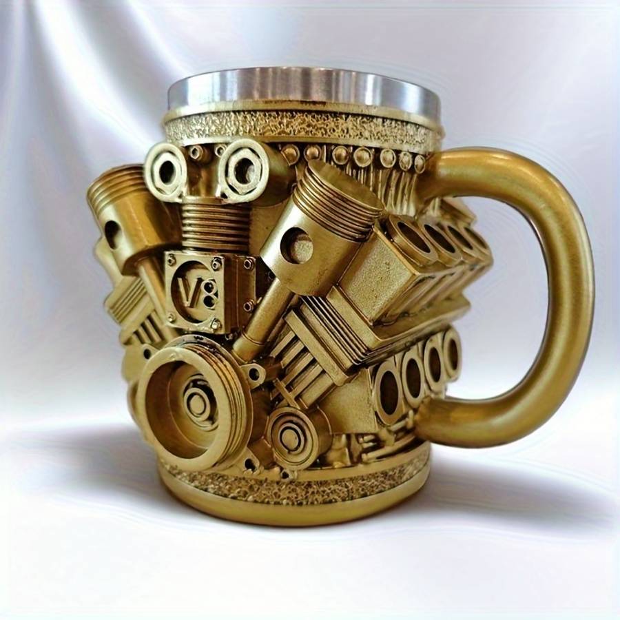 Water Cup Color V8 Silvery