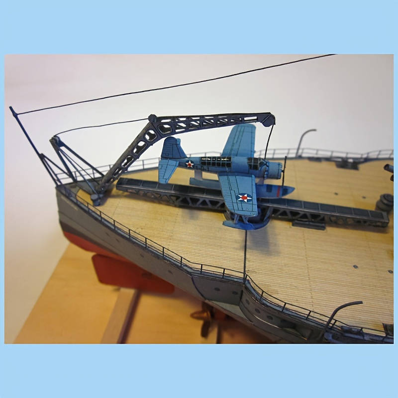 3D Jigsaw Puzzle Model Ship Model 1:250 Bb-39 Material Kit
