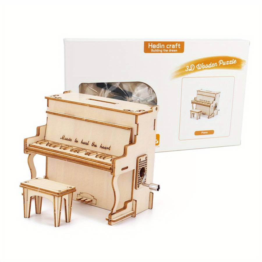 3D Puzzle Musical Instrument Model Items Piano