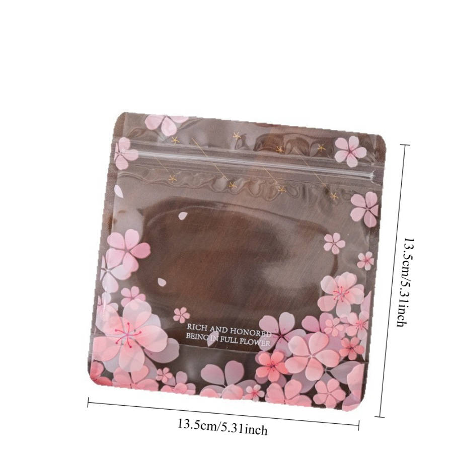 Food Storage Bags Color Letter 1 13.5 * 13.5  Bottom 5Cm