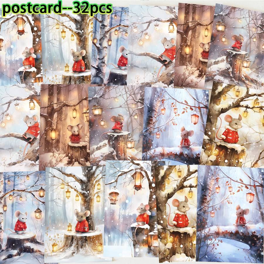 Greeting Cards Quantity 16Pcs