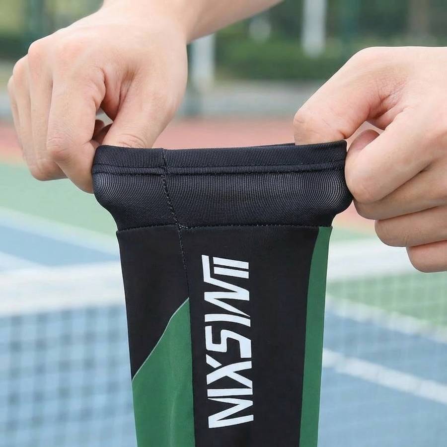 Sunscreen Sleeves Color Black&Red