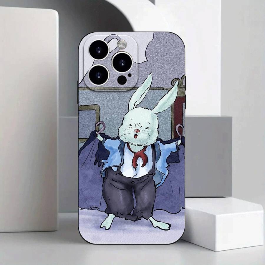 1Pc Black For iPhone 16 Pro TPU Flexible Design Phone Case