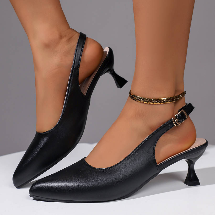 Women S High Heels Color Black Sizeuk 6.5