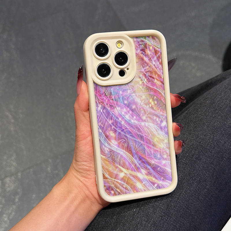 1Pc Beige For iPhone 14 Plus Phone Case Phone Cover