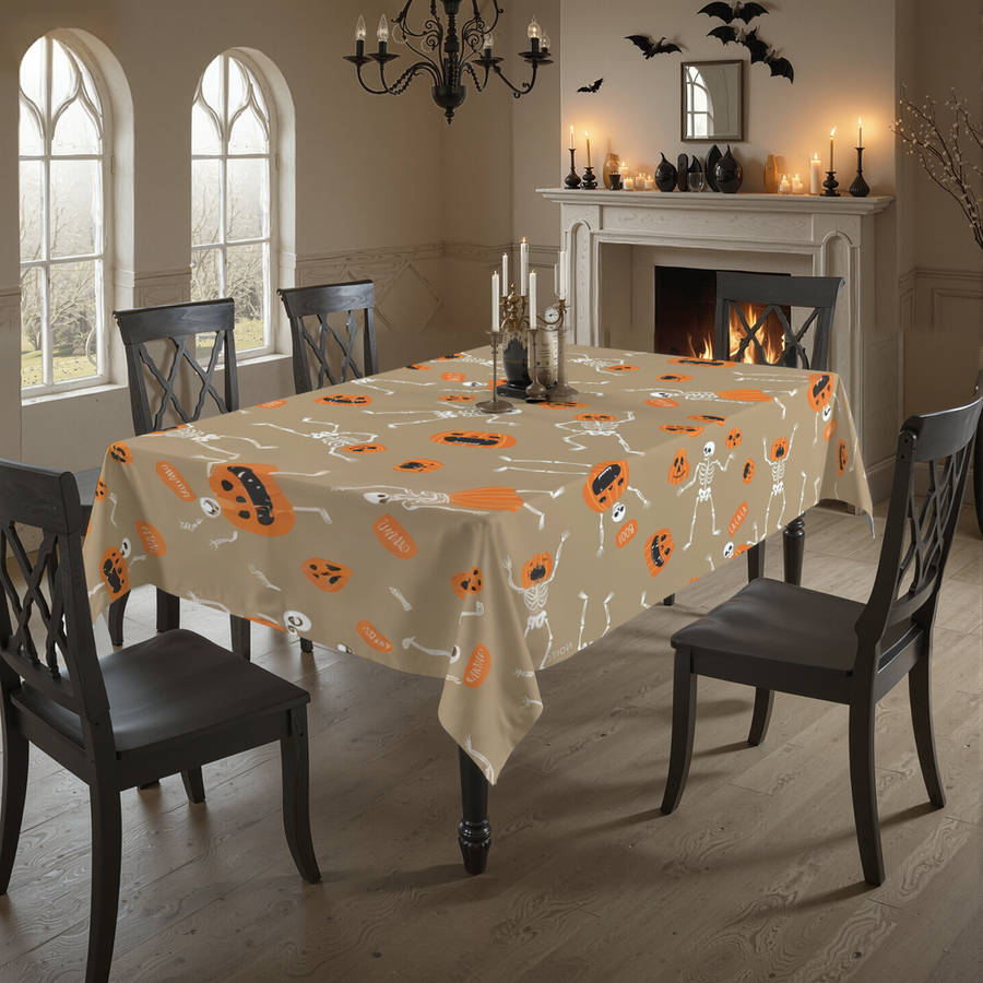Halloween tablecloth decoration size 140 x 360cm or 55 x 141inch