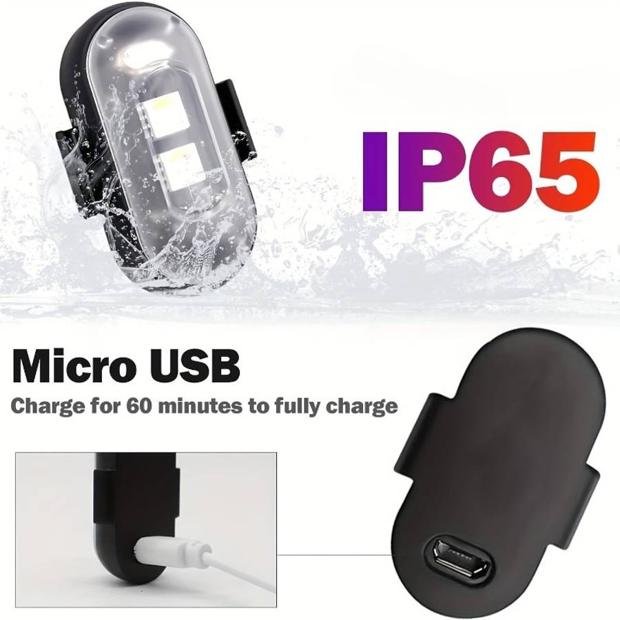 Car Lights Color 2 Lights 1 Remote Control