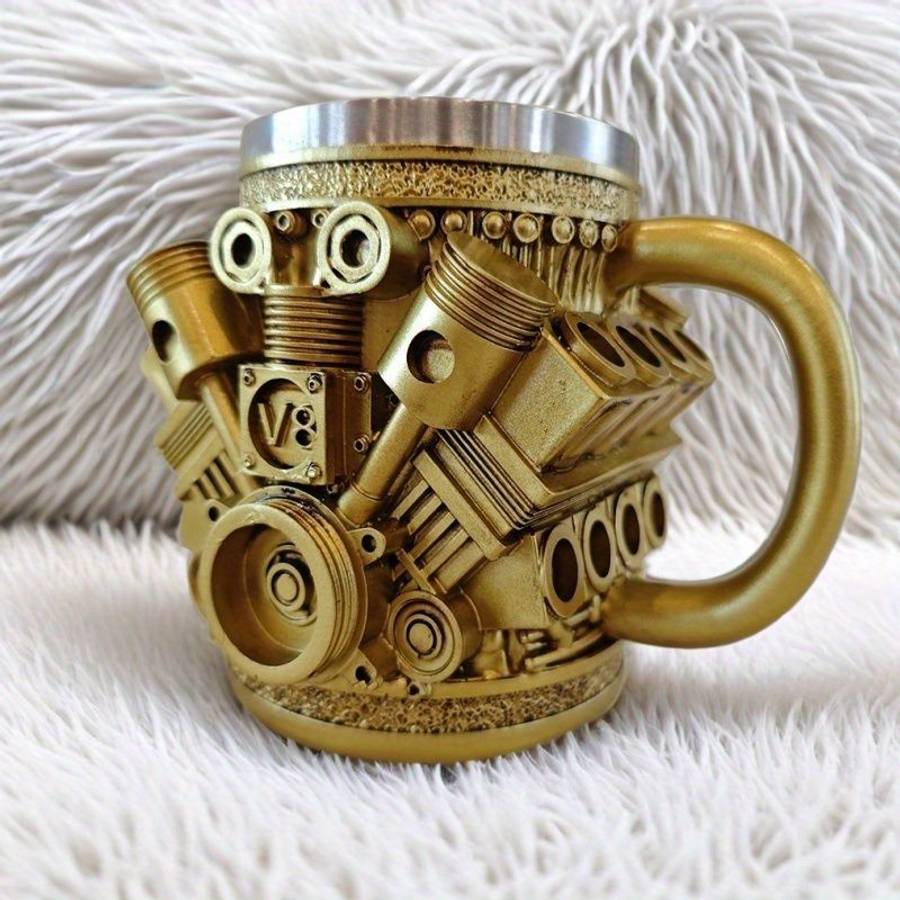 Water Cup Color V8 Silvery