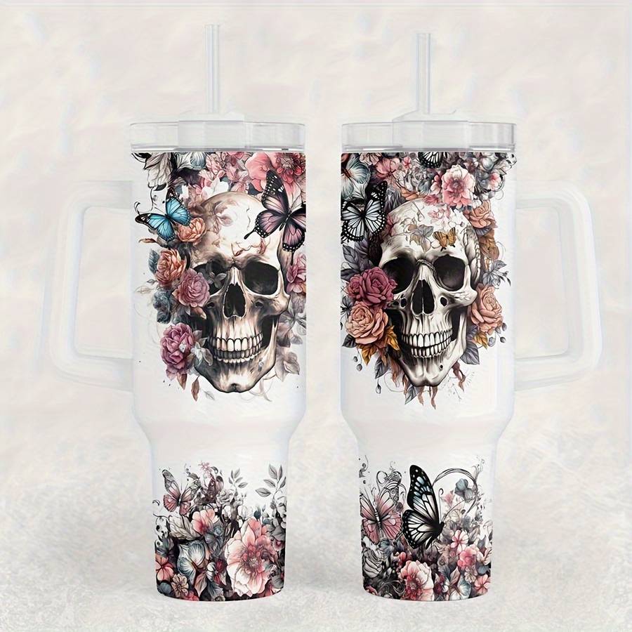 Water Cup Color Skull